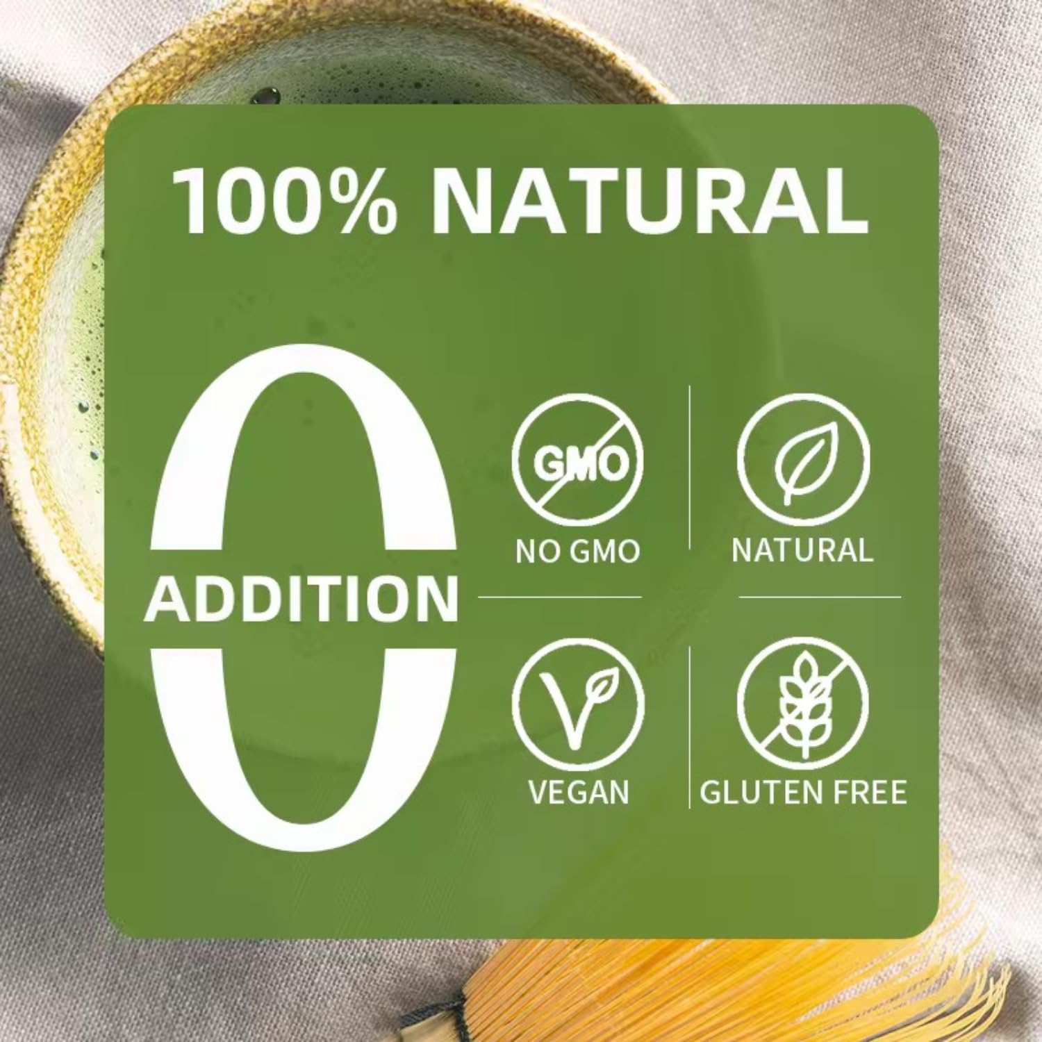 Japanese Premium Organic Ceremonial Grade Matcha TIN 50g-1 76oz Green Tea Powder Pure Raw Authentic Hand Picked-First Harvest — view 5