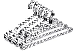 Fayleeko 100 Pack Metal Hangers - Your Space-Saving Closet Solution