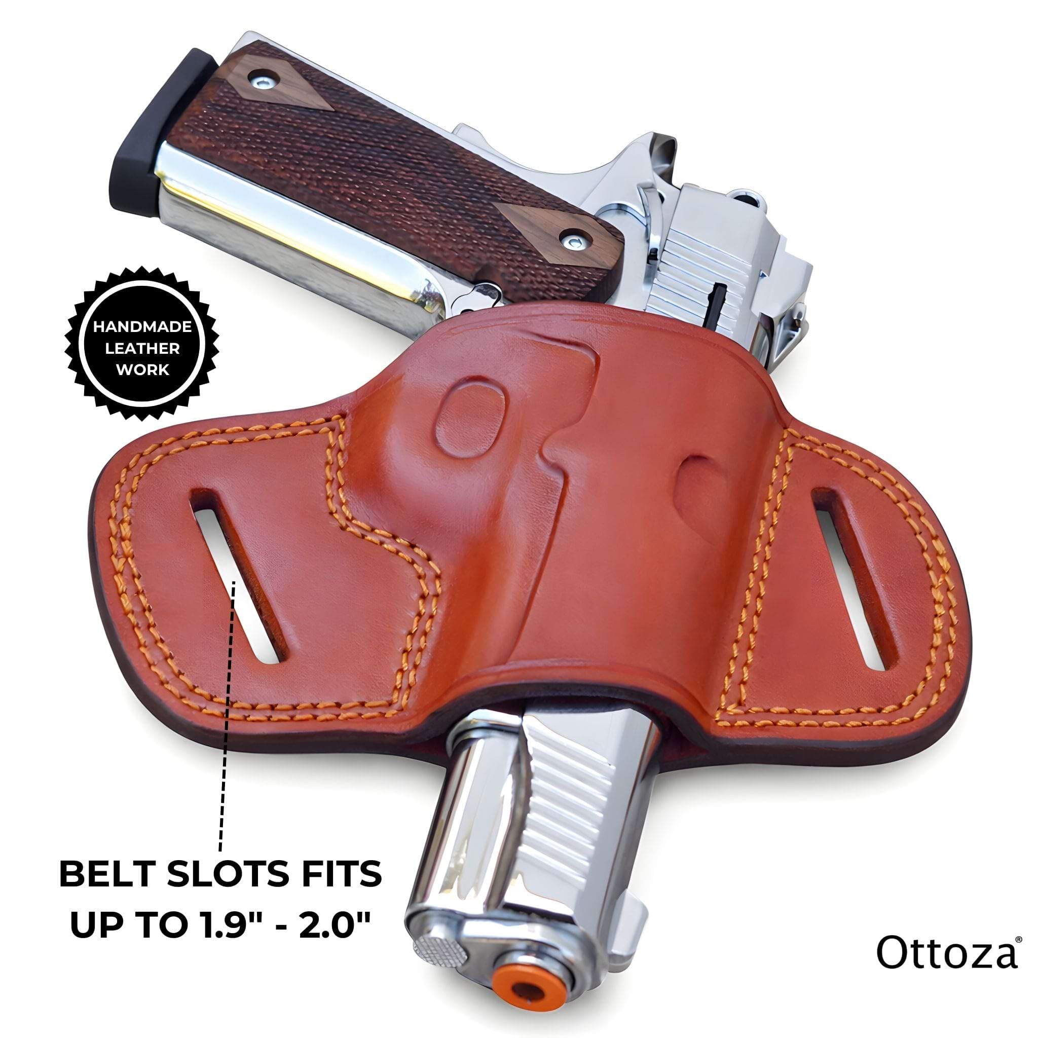 Amazon.com : Ottoza Handmade Leather Gun Holster 1911 Holster