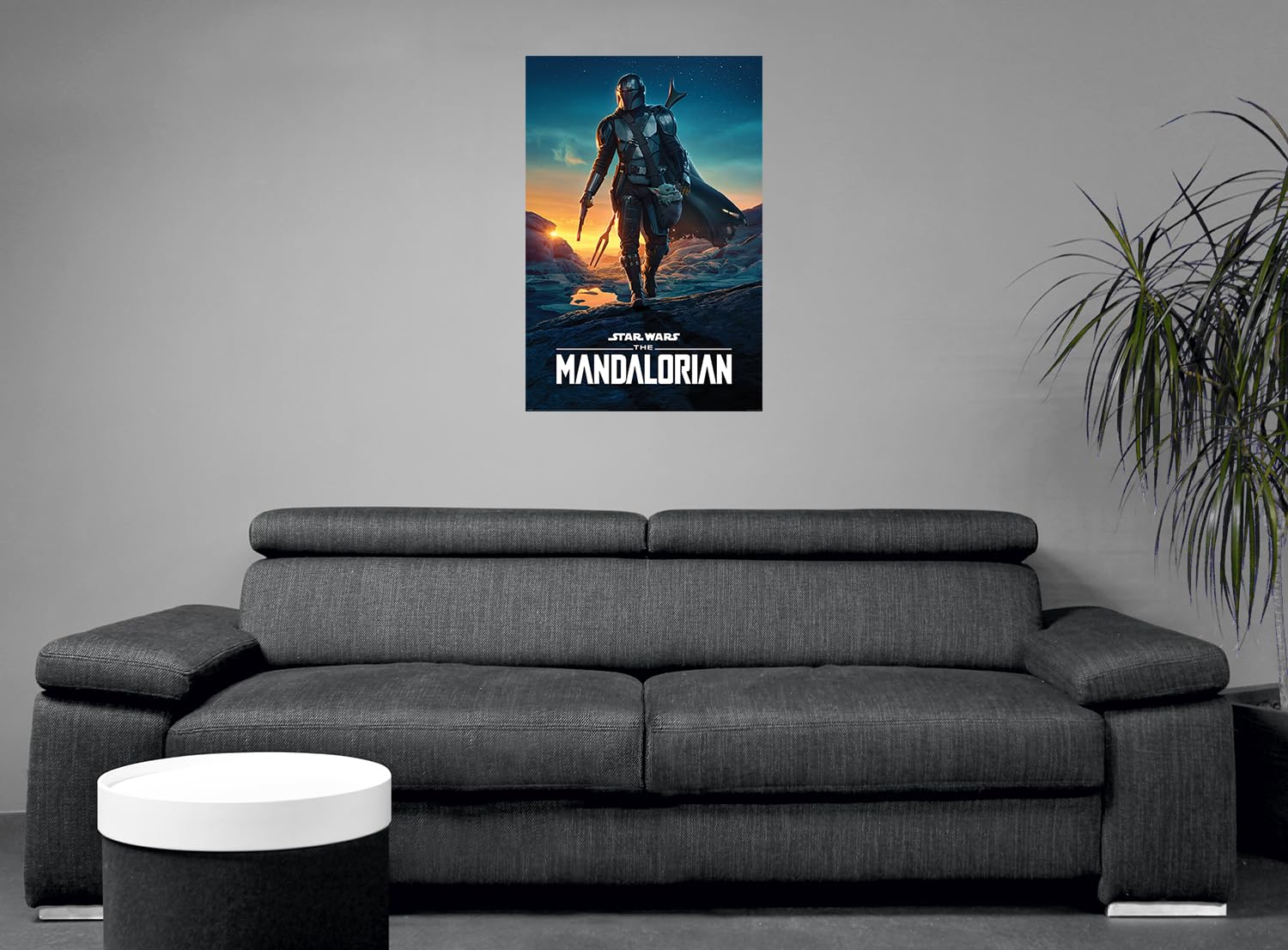 Targa In Latta The Mandalorian II – Poster Vintage 20x30 Cm – Decorazione Da Parete In Metallo Per Bar, Camera, Ufficio