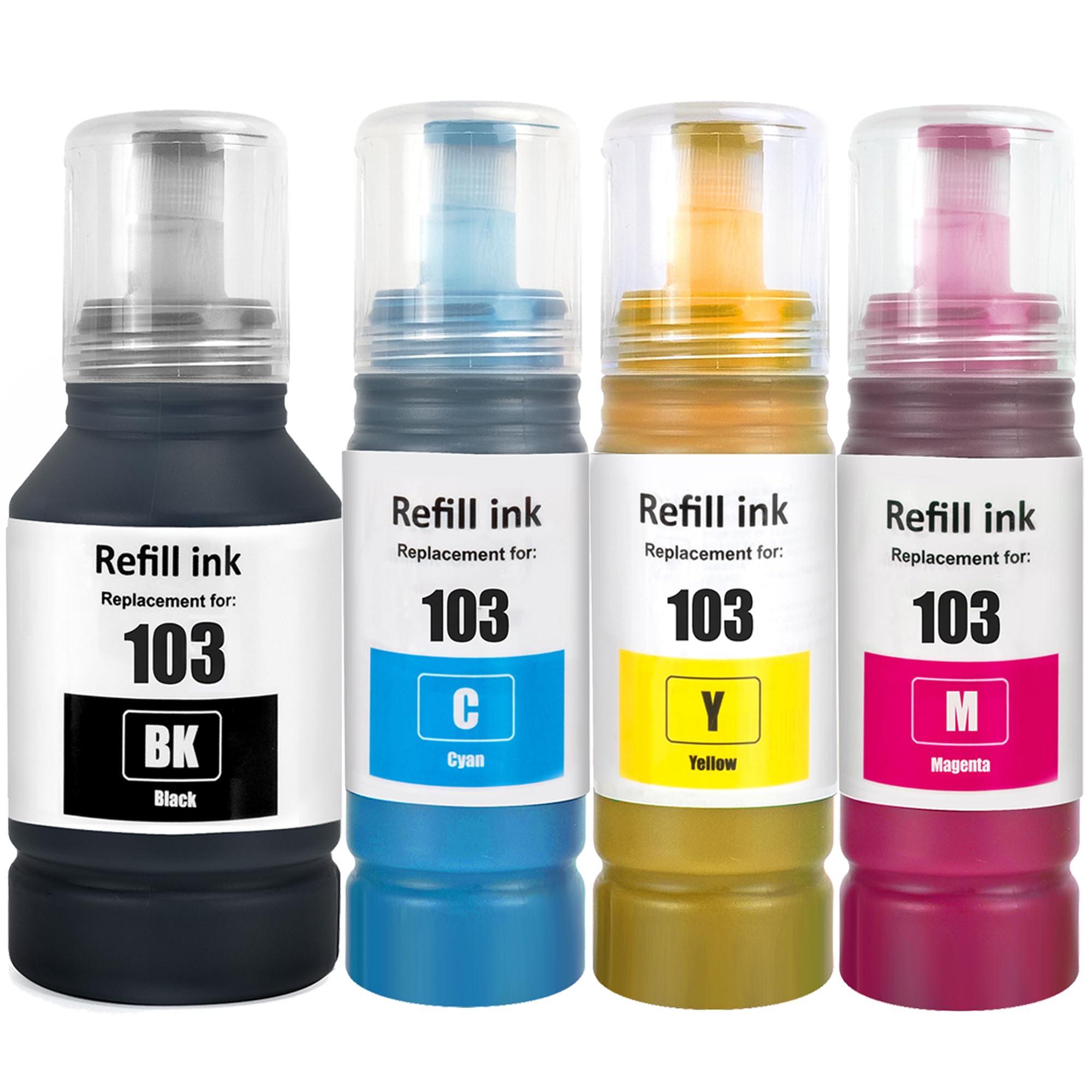 LCL 103 tusz kompatybilny z Epson 103, butelka atramentowa Multipack kompatybilna z Epson EcoTank L1110, L1210, L1250, L3100, L3101, L3110, L3111, L3116, L3150, L3151, L3156, L3160 L32100 L3211