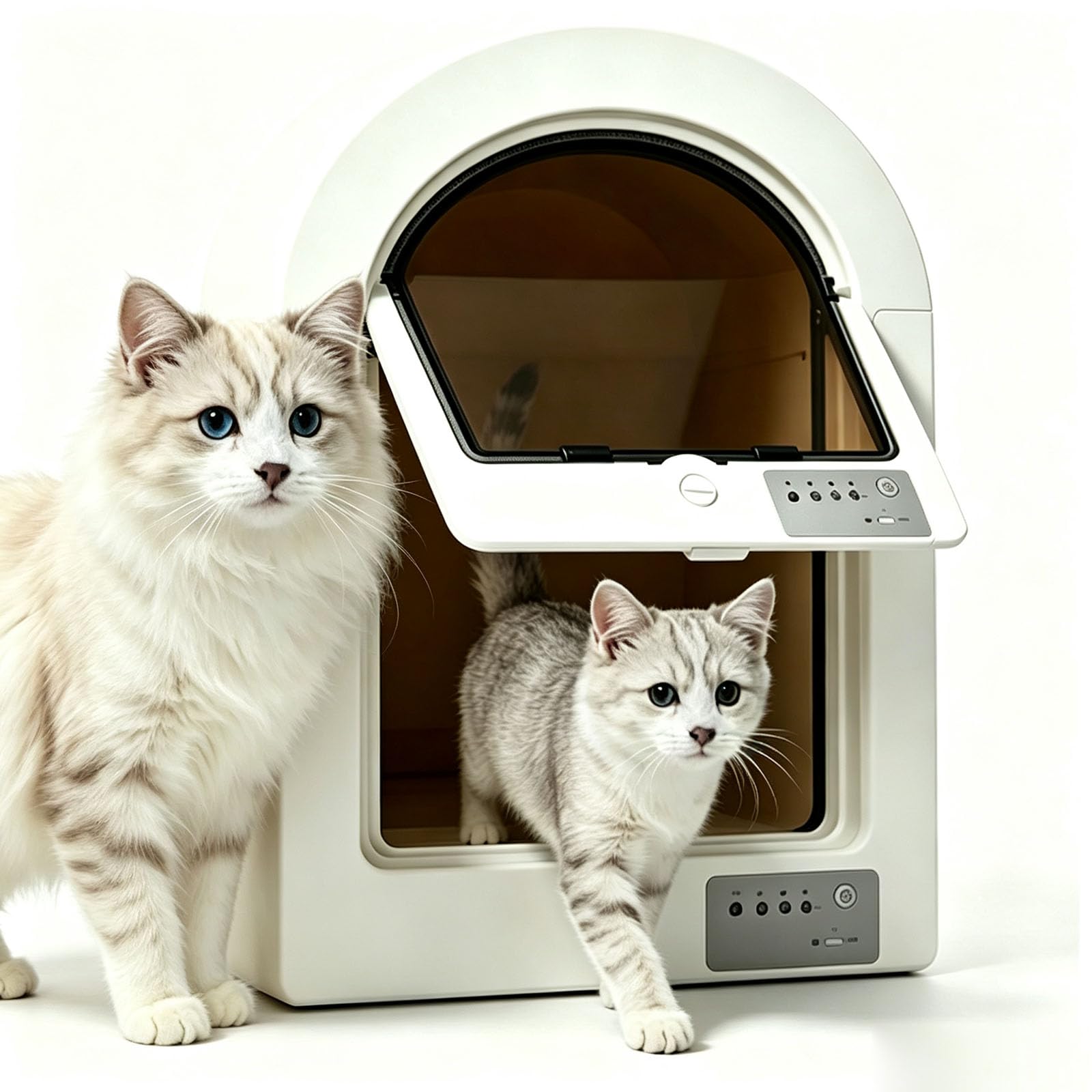 Porta per gatti con microchip, porta per animali attivata