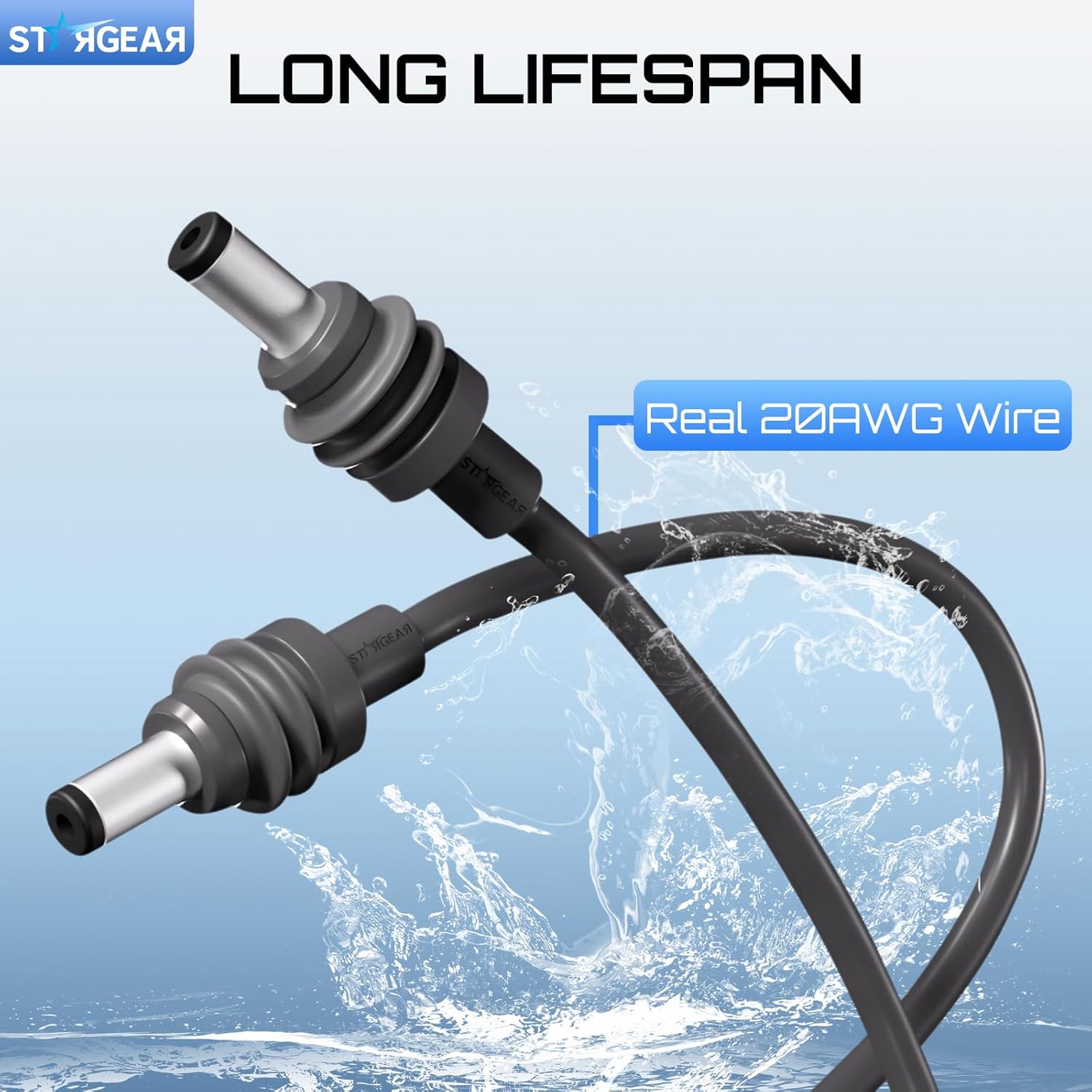 Starlink Mini Cable 32.8FT, 20AWG Replacement Starlink DC Power Cable Starlink Mini Accessories, Starlink Power Cord Outdoor - Image 5