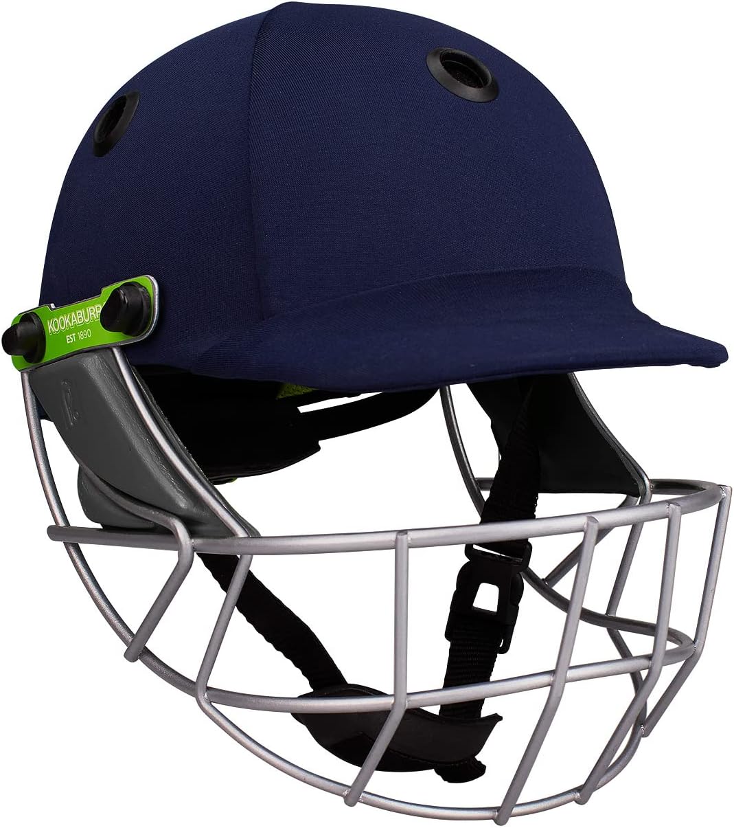 Unisex (56-58 Cm) KOOKABURRA PRO 600F CRICKET HELMET MEDIUM 56 58 CM, navy, M UK