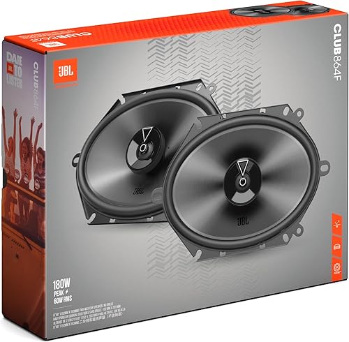 Miniatura 49 de JBL Club 34F - 3-1/2" (87mm) Two-Way Car Speaker, 75 Watts Peak, 25 Watts RMS, Sensitivity (@ 2.83V): 89dB, Frequency Response: 90Hz – 20kHz
