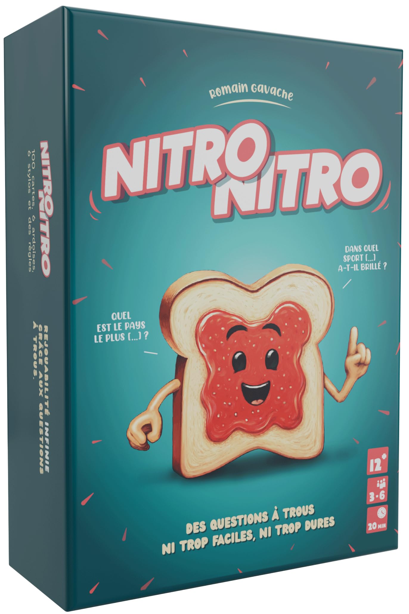 Nitro Nitro - Hole Questions Not Too Easy or Too Hard!, Multicolored