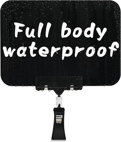 Miniatura 10 de Mlici Mini letrero de pizarra de plástico con clip, paquete de 6 pizarras blancas pequeñas de borrado en seco de 8 x 11 pulgadas, tablero de