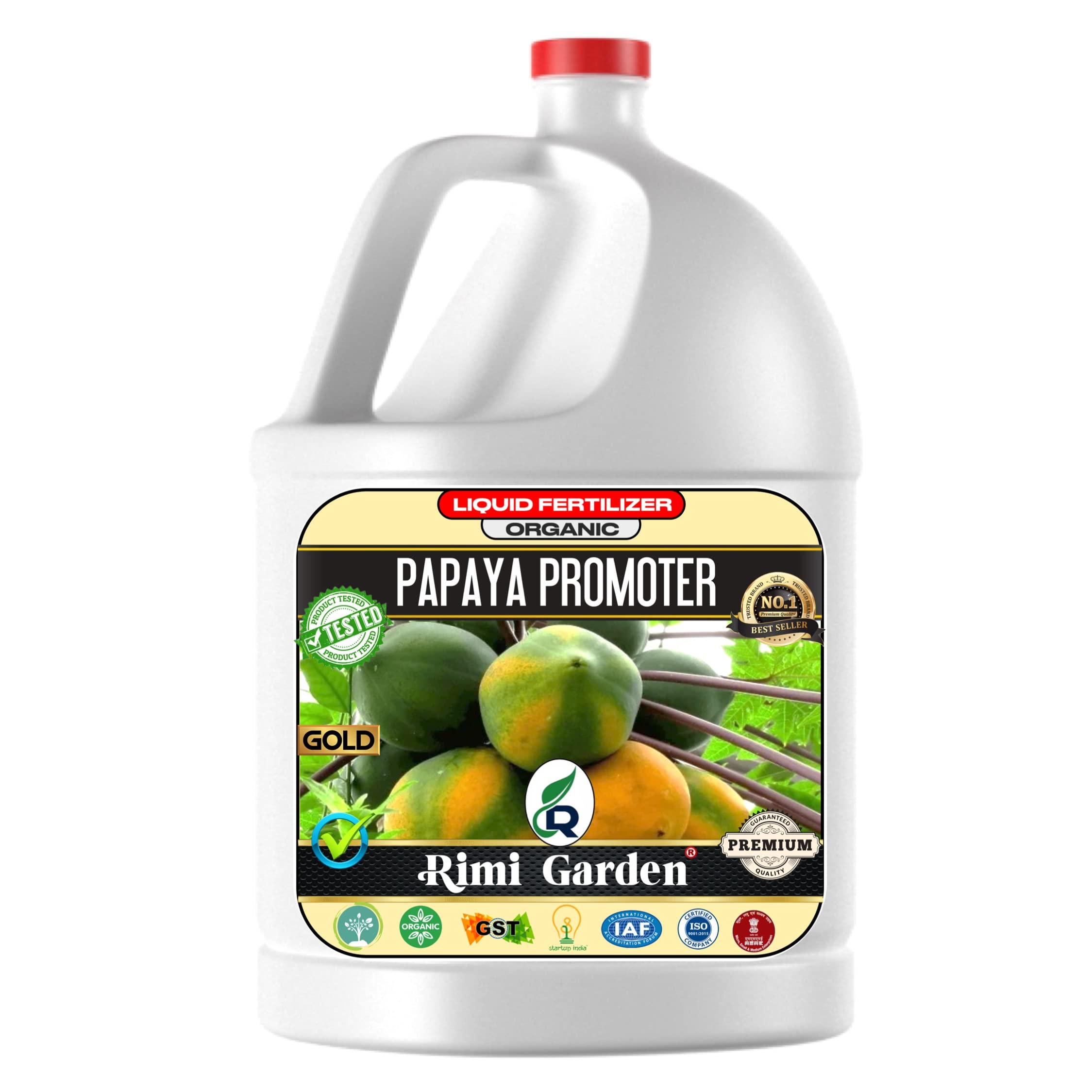 Rimi Garden® Papaya Promoter Premium Essential Powerful Liquid Fertilizer for the Best Growth of Papaya Plants. (1000 ml)