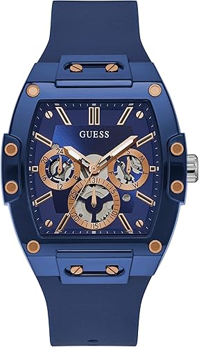 GUESS Trend Tonneau - Reloj de 43 mm para hombre