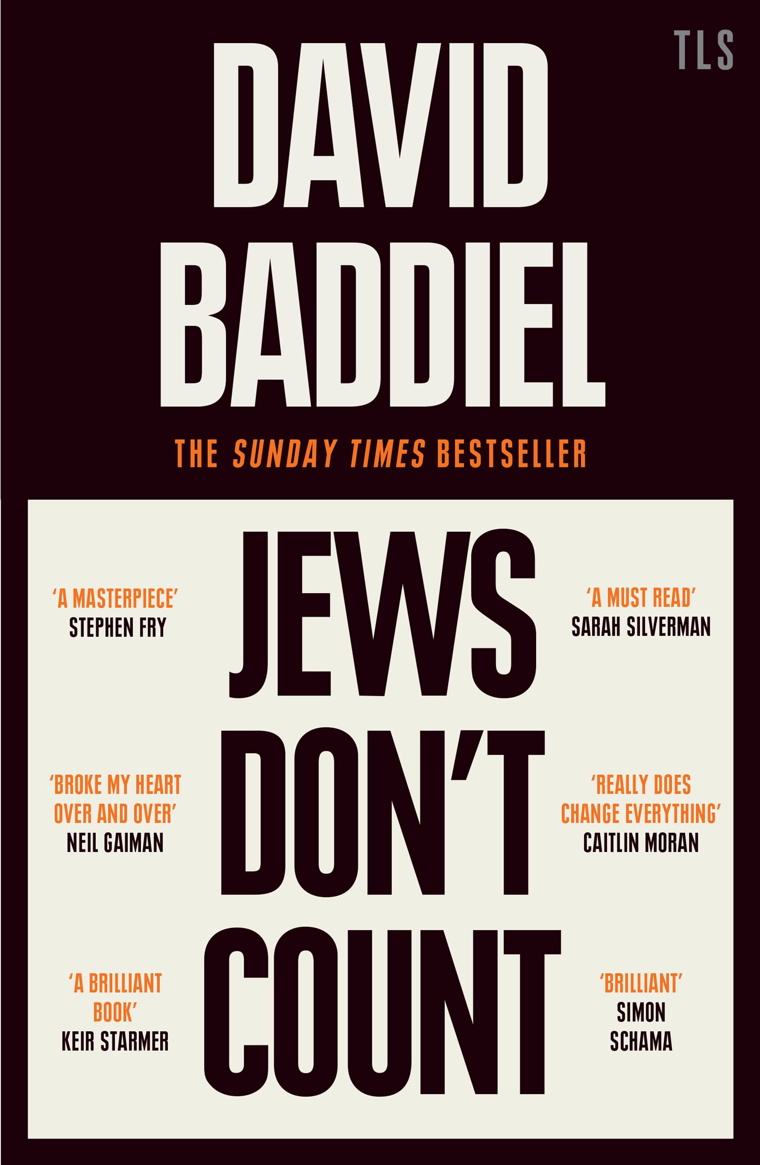 David BaddielJews Don't Count: Sunday Times Paperbacks of the Year 2022