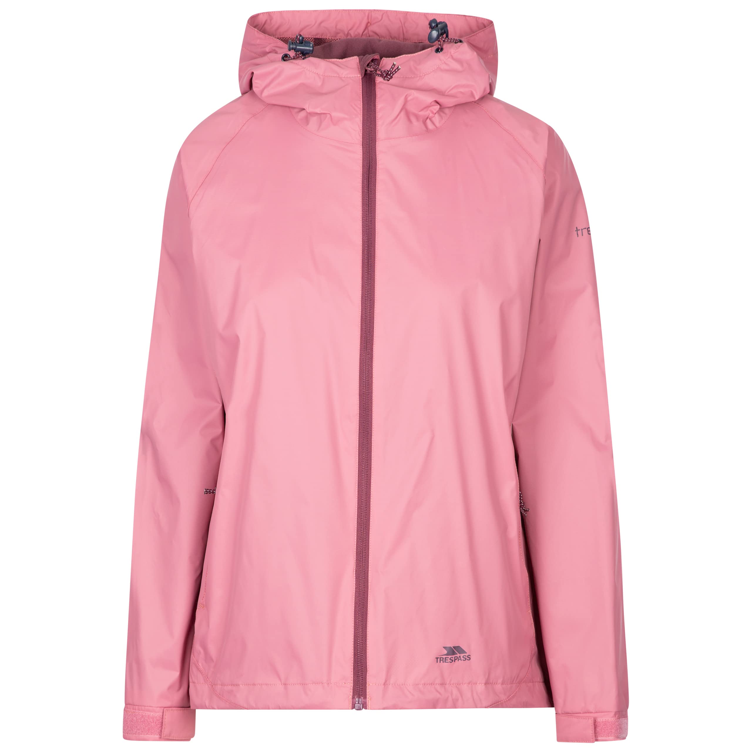 Trespass Women's Pink Waterproof Jacket Tayah Ii