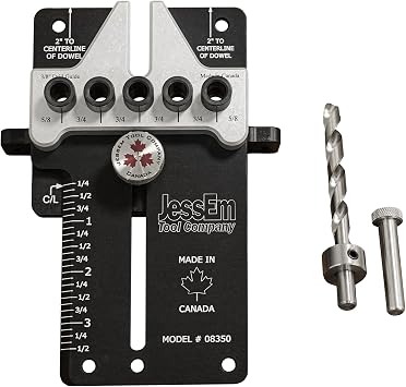 JessEm 08350MK Dowelling Jig Master Kit Precision Woodworking Joinery Tools