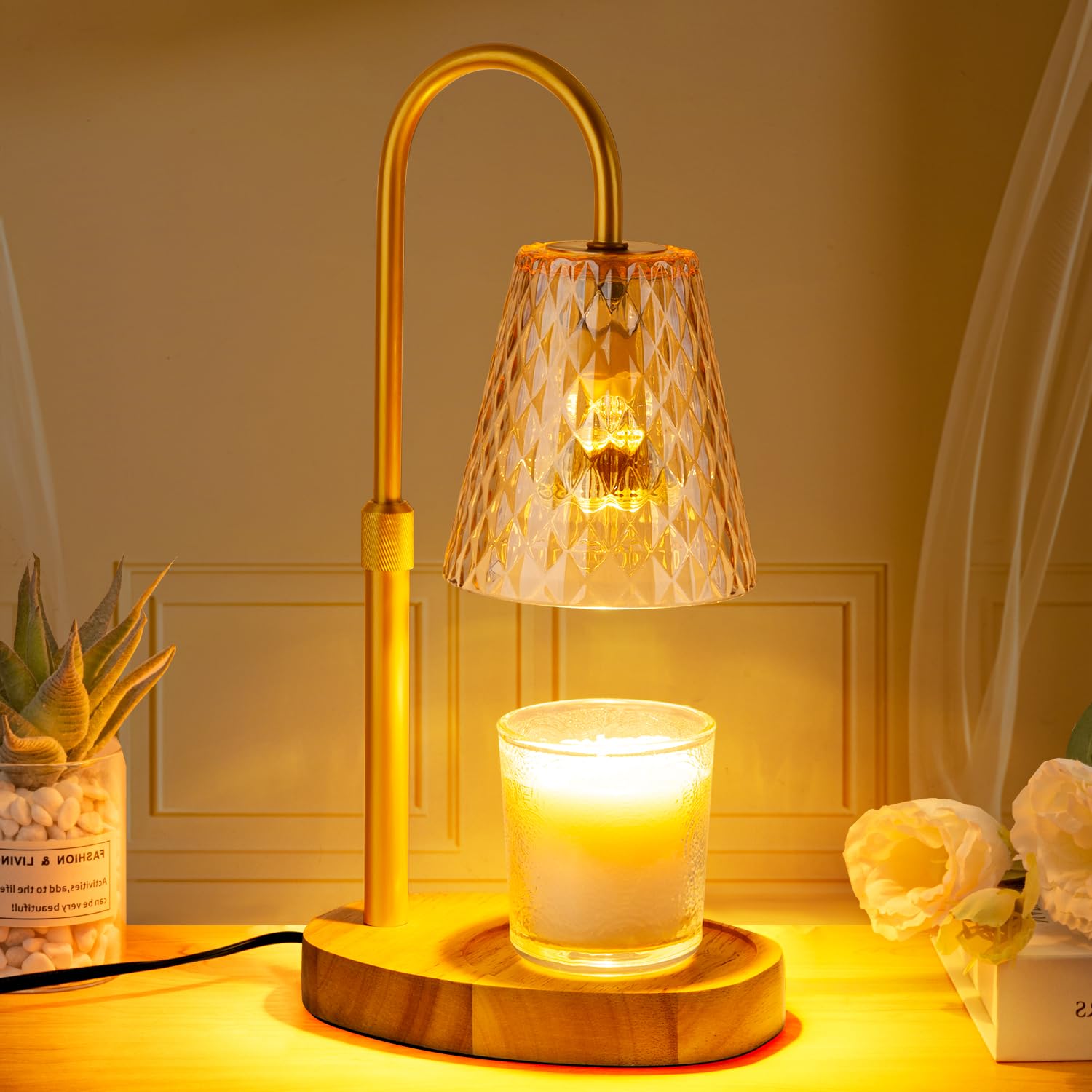 Amazon.com: Vanranger Candle Warmer Lamp with Timer - Adjustable