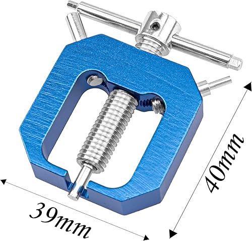 Miniatura 6 de ShareGoo - Extractor de engranajes para motor RC para HSP HPI Traxxas RC4WD Axial Redcat 18 110 RC Car Truck (azul)