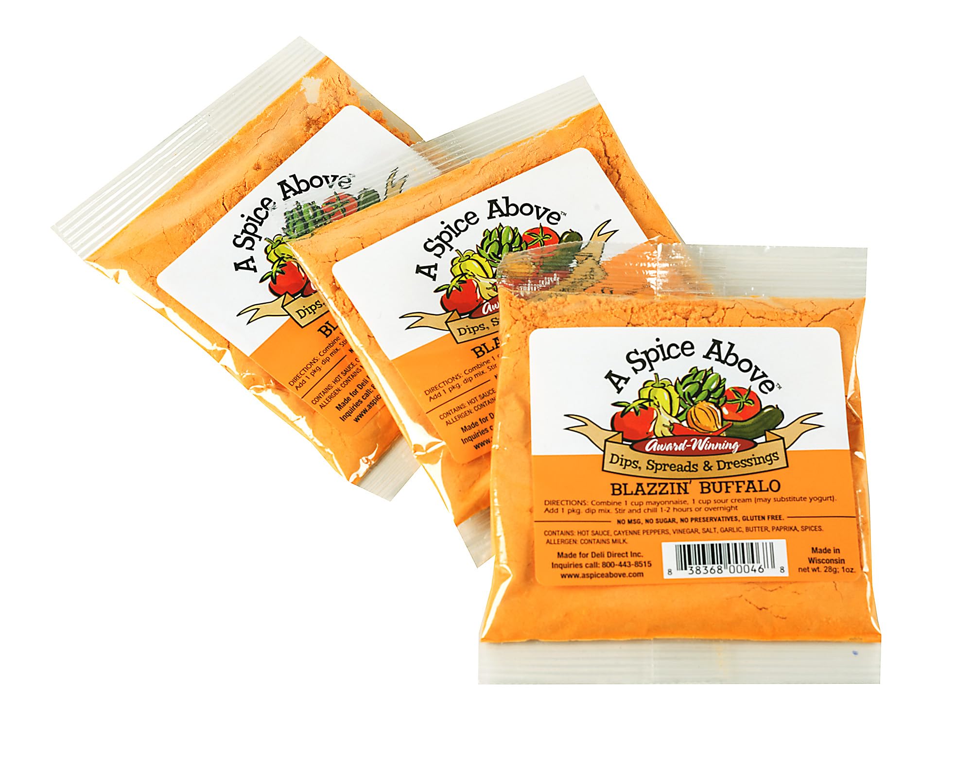 A Spice Above Blazzin' Buffalo (3 Pack)
