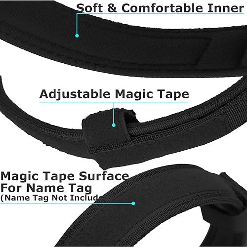 Miniatura 4 de Collar táctico para perro, collar militar de entrenamiento para perros, mango de control y hebilla de metal pesado para entrenamiento de perros