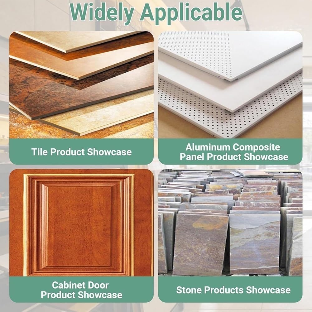 Présentoir Double Face pour Carreaux, Support Stable en métal pour plaques en céramique, idéal pour Les événements des vendeurs en Magasin.