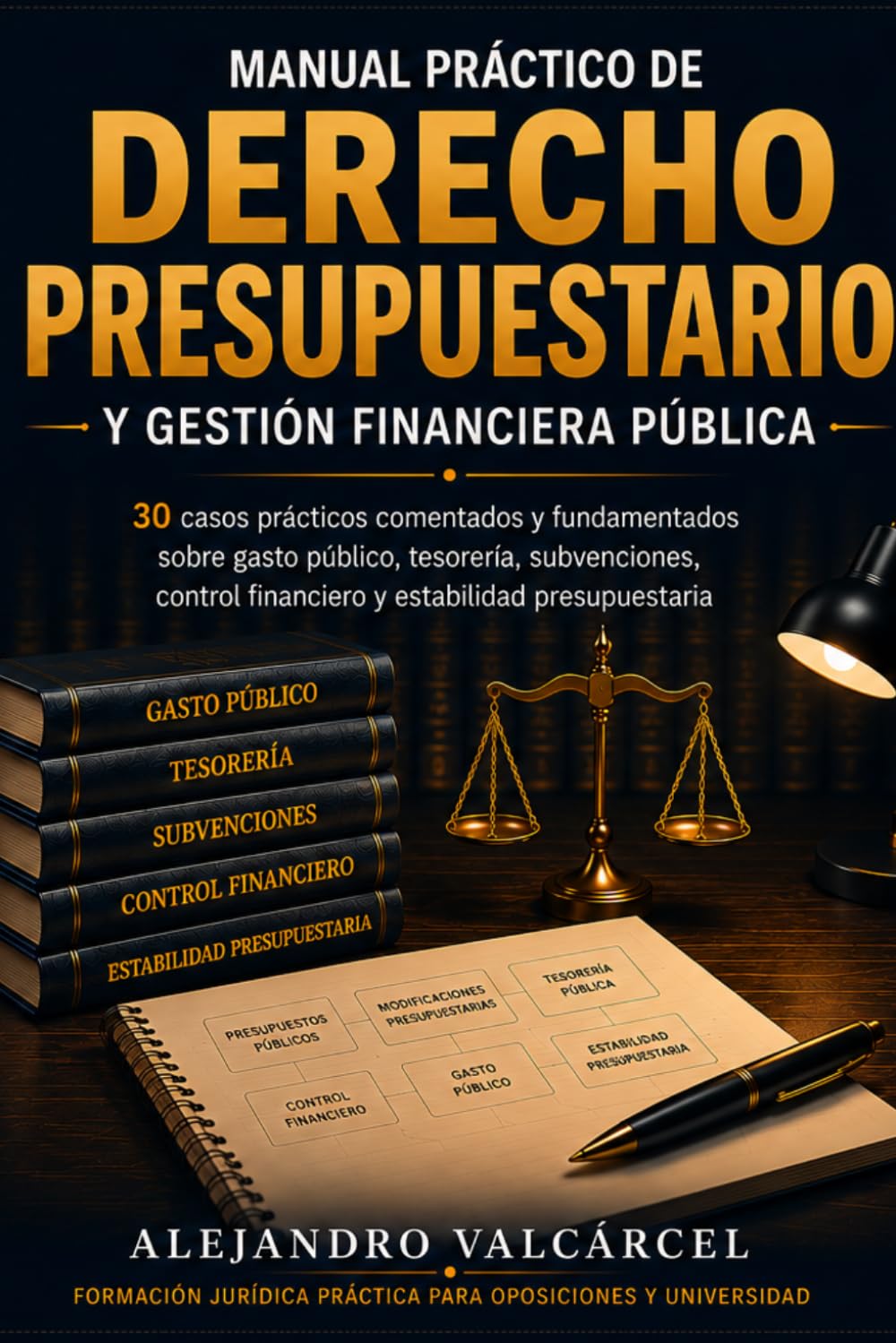 MANUAL PRÁCTICO DE DERECHO PRESUPUESTARIO Y GESTIÓN FINANCIERA PÚBLICA: 30 casos prácticos comentados y fundamentados sobre gasto público, tesorería, ... financiero y estabilidad presupuestaria
