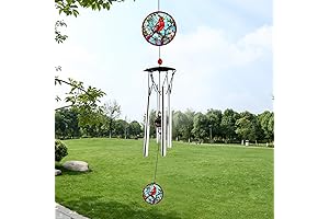 Hear the Summer's Sweet Symphony: Cardinal Wind Chimes