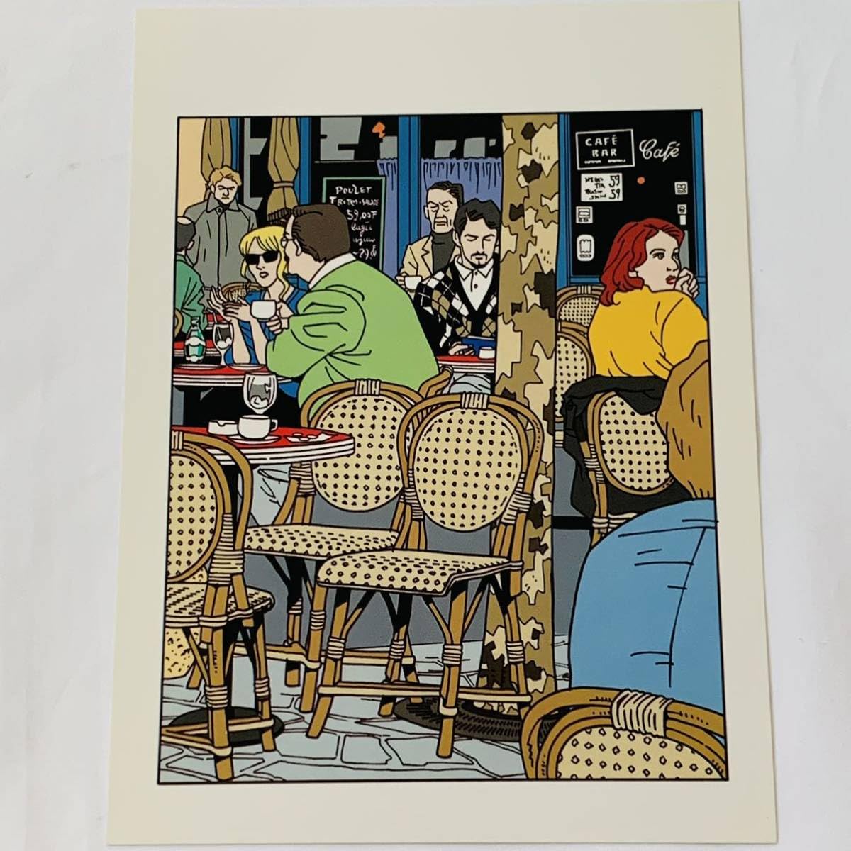 Amazon.co.jp: 江口寿史 ポストカード インテリア ポスター 原画