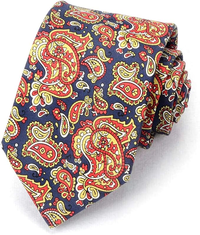 100 Silk Tie Chinese Silk Printed Necktie With Gift Box Model 41