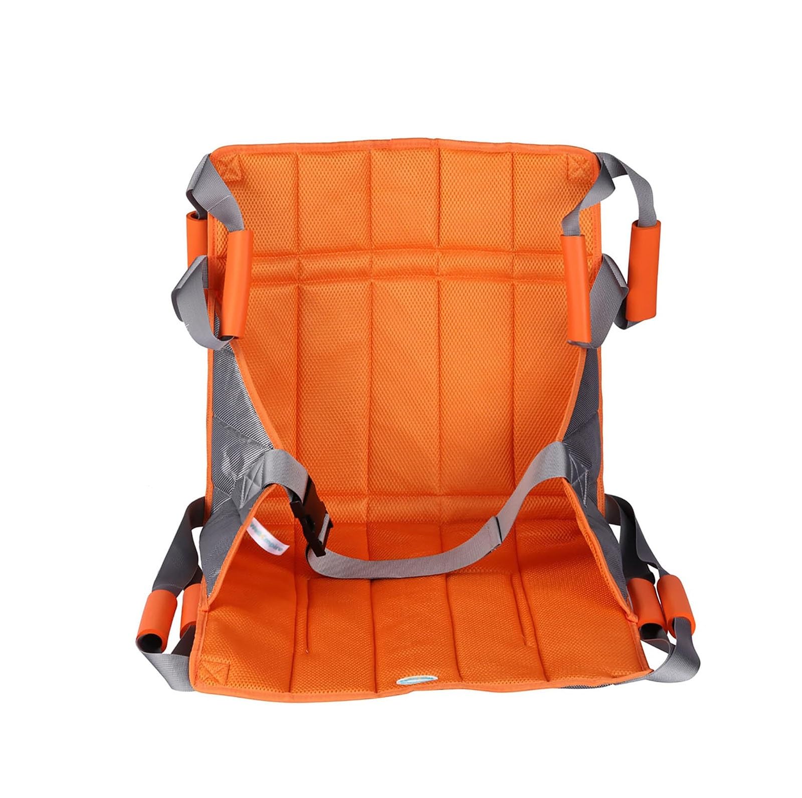 Silla elevadora de transferencia para pacientes, cojín de asiento con arnés de transferencia para sillas de ruedas para subir escaleras, con 8 asas, arnés de elevación duradero para ancianos, person