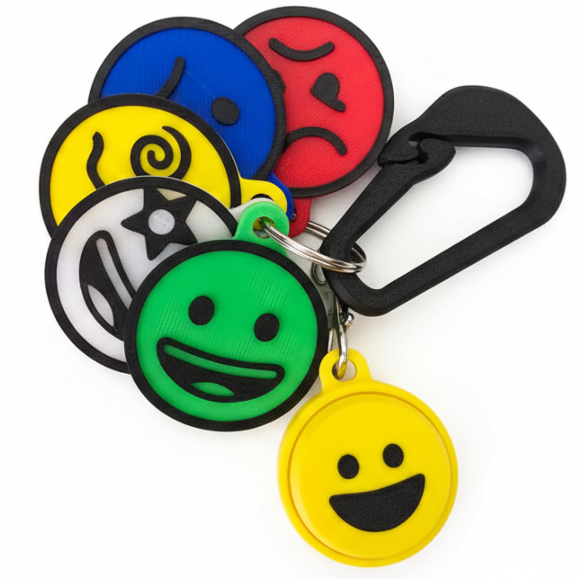 Red Dragon Seeds Emotional Regulation Keychain – Colour Coded Mood & Emotion Discs, Autism & ADHD Support Tool, SEN Resource, Emotional Support Aid for School, Home & Travel