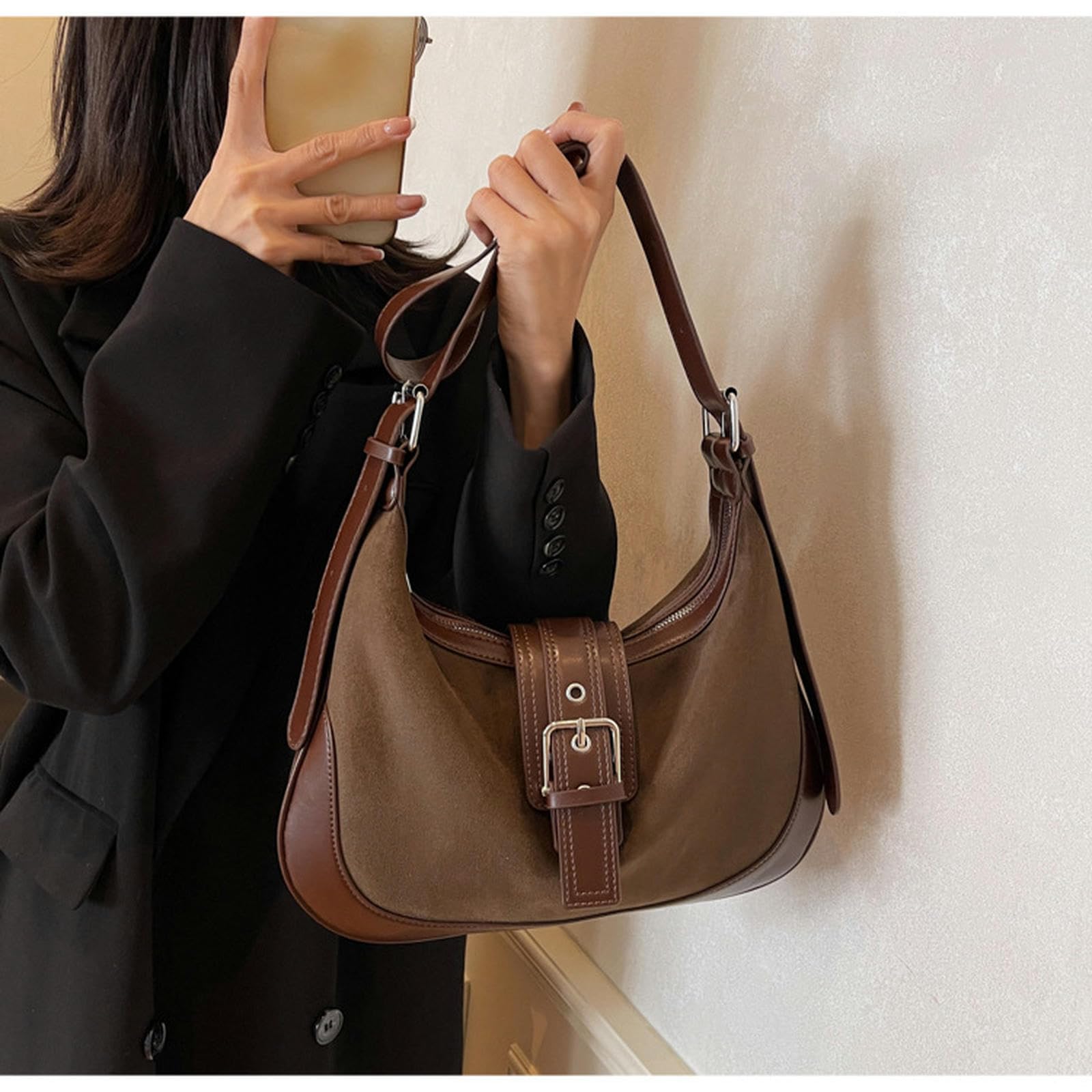 Torba na ramię damska New Moon półksiężyc torebka torebka na jedno ramię Crossbody
