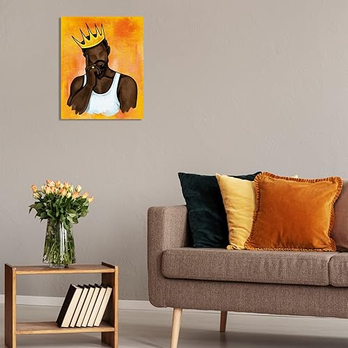 Miniatura 4 de Nuberlic Kit de pintura en lienzo predibujado para pintura para adultos, pintura y sorbo recuerdos de fiesta de 8 x 10 pulgadas, lienzo estirado con