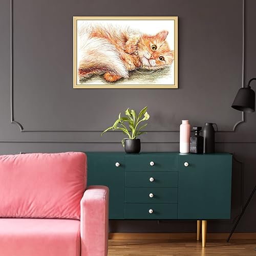 Vista 16 de Marco moderno dorado de 24 x 36 pulgadas, marco individual, marco de póster de 24 x 36 pulgadas para obras de arte, rompecabezas, fotos y pósteres