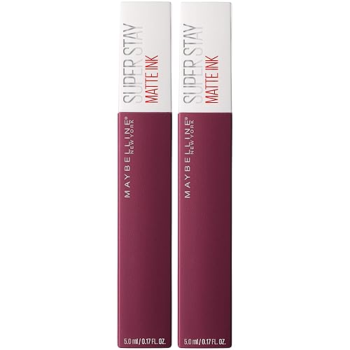 Miniatura 225 de Maybelline New York SuperStay - Lápiz labial líquido de tinta mate, Voyager, 0.17 onzas líquidas