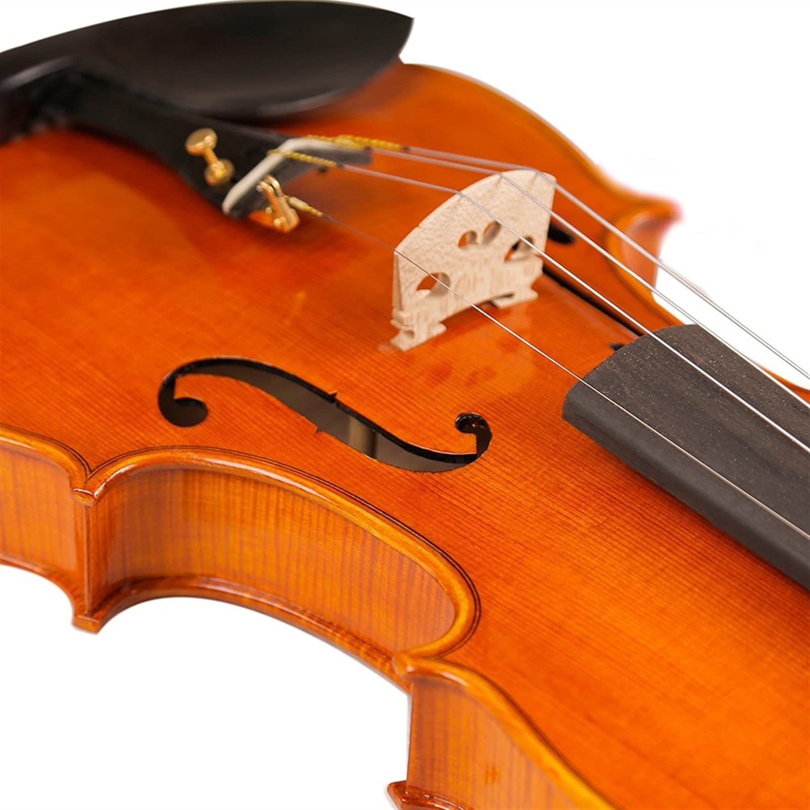 Violin 4/4 Maestro Maestro Violino Realizzato A Mano Europa Acero Blace Personalizzato Violino Antico violino principianti(3/4)