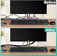 Vista 7 de Protector de Cable para Perros y Gatos 3.05m - 1/2 pulgada, Funda Flexible para Cables para una Fácil Gestión de Cables, Protege los Cables