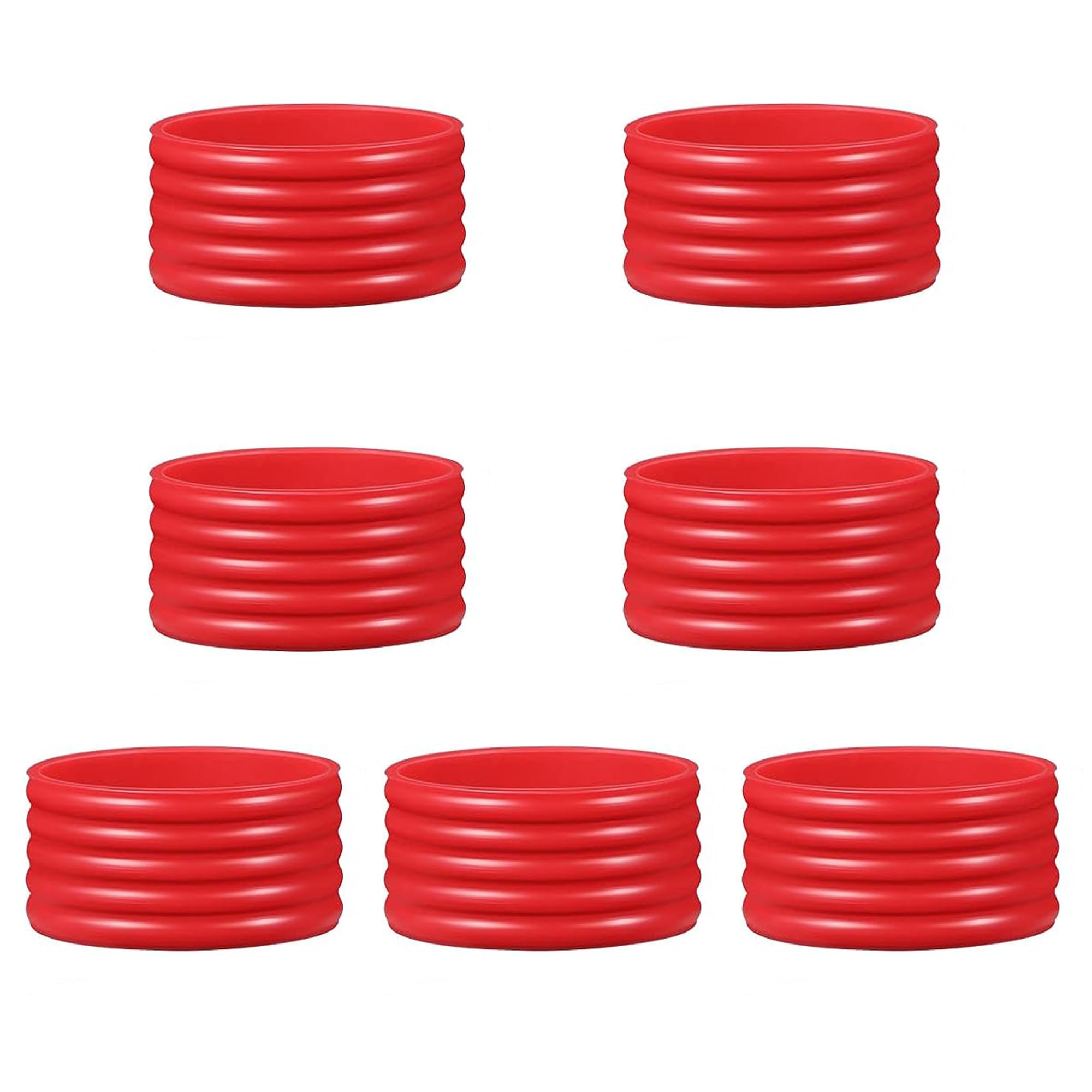 Racket Grip Silicone Finishing Ring 7-15 Pcs Good elasticity Tennis Racket/Pickleball Paddles/Squash Rubber Grip Ring/Racquet Grips Overgrip