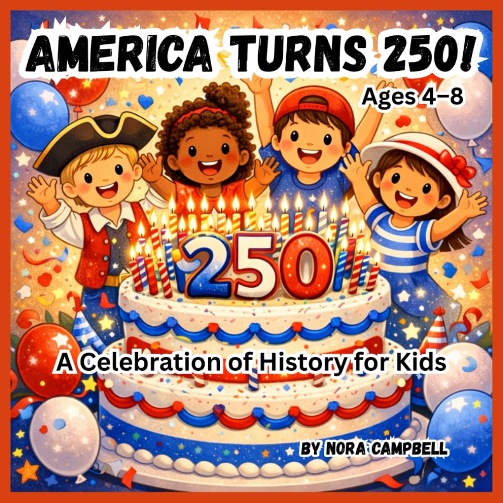 America Turns 250! A Celebration of History for Kids: Celebrate a once-in-a-generation milestone with your child!