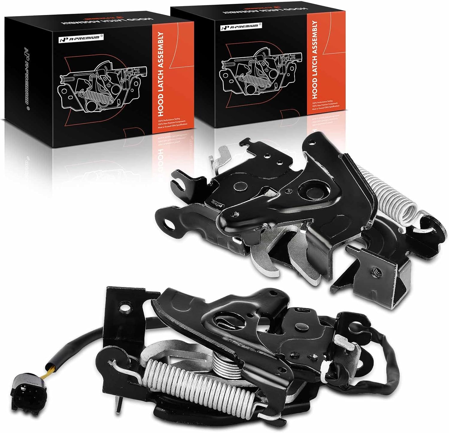 A-Premium Hood Latch Lock Compatible with BMW 530i, 540i, 530i xDrive, 540i xDrive, 740i, 750i xDrive, 530e, M550i xDrive, M5, Z4, 750i, 530e xDrive, 740i xDrive, M850i xDrive