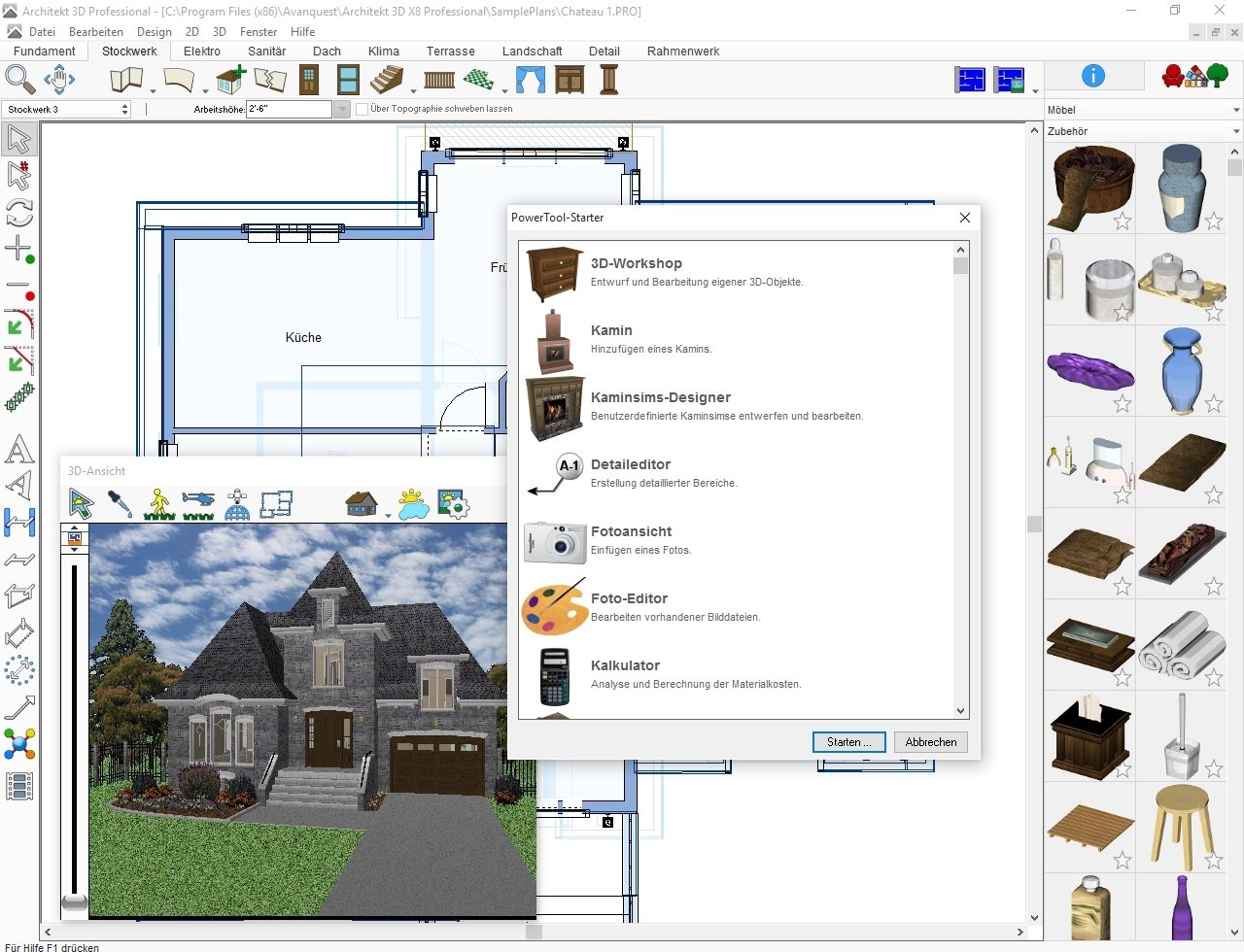 Architekt 3D X8 Professional [PC Download]