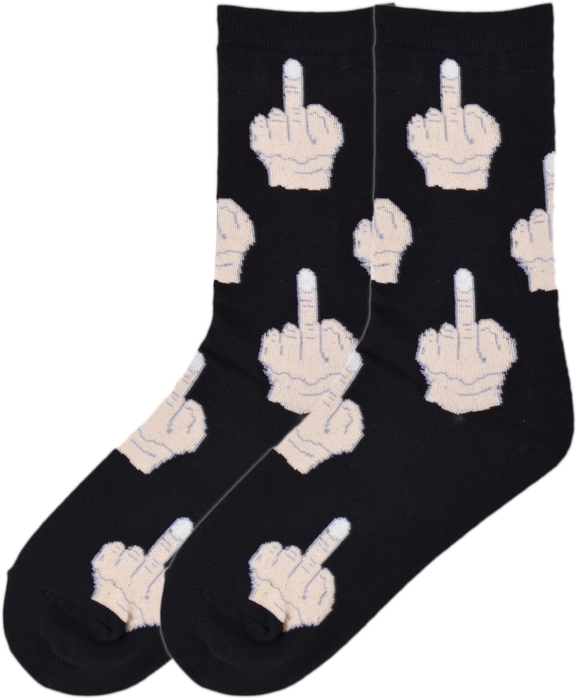 K. Bell Women's Fun Conversation Starter Crew Socks - 1 Pairs - Cool & Cute Pop Culture Gifts