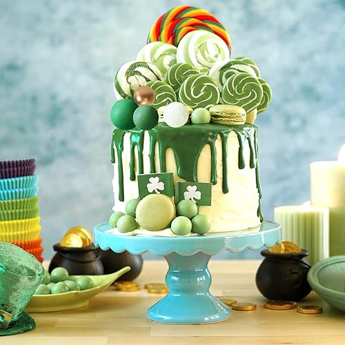 Miniatura 6 de ASTARON 32 Pcs Ball Cake Topper Decorations Mini Balloons Cake Topper Sticks Foam Balls Cake Picks Cake Topper Balls Cake Decorations for Wedding