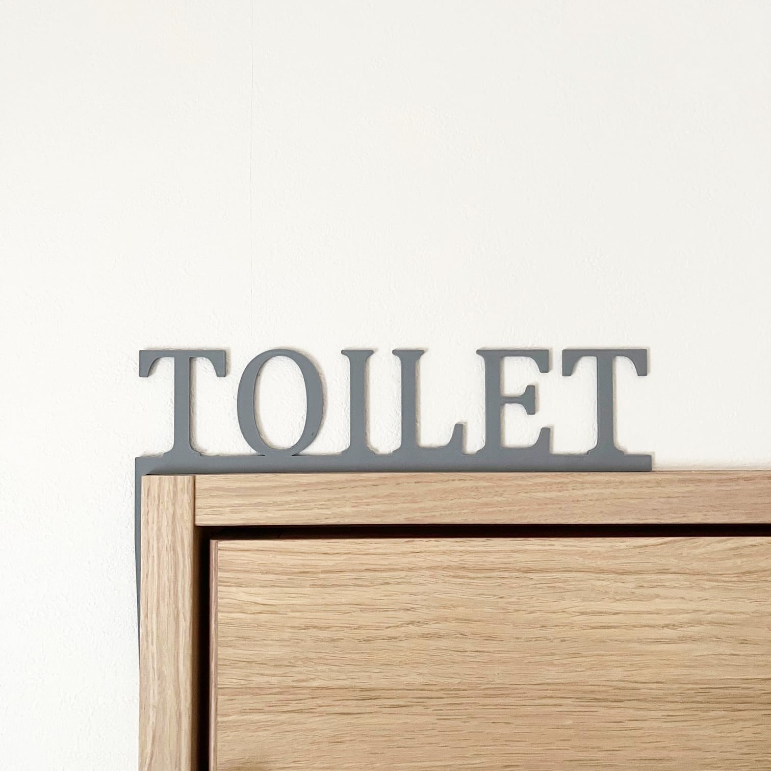 Amazon | ドアコーナーデコ TOILET トイレ ドア プレート サイン