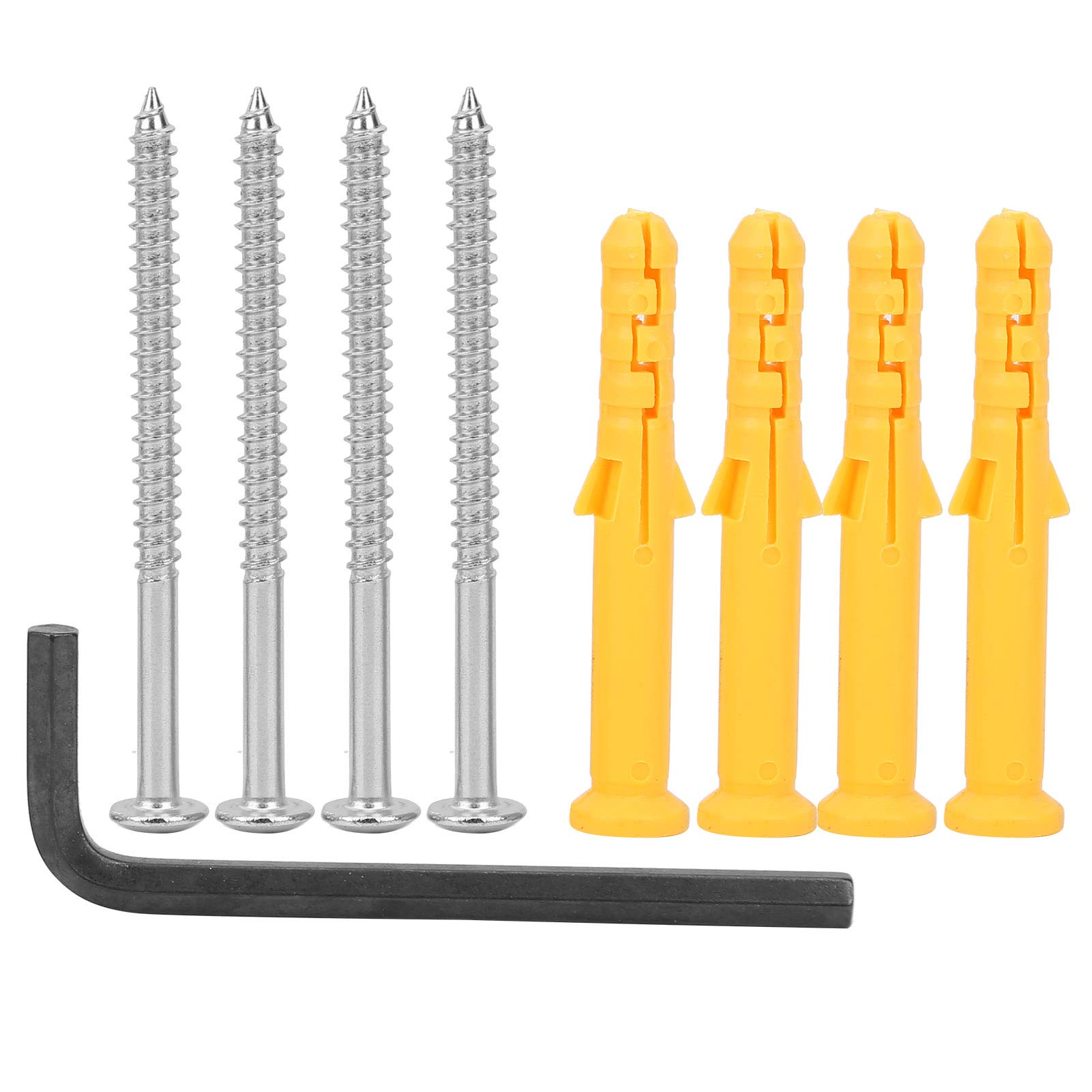 Cavalletto per Riparazione Bici Montaggio a Parete Morsetto Resistente in Altezza Regolabile per Manutenzione e Riparazione di Biciclette ABS in Acciaio Al Carbonio 41x36 Cm