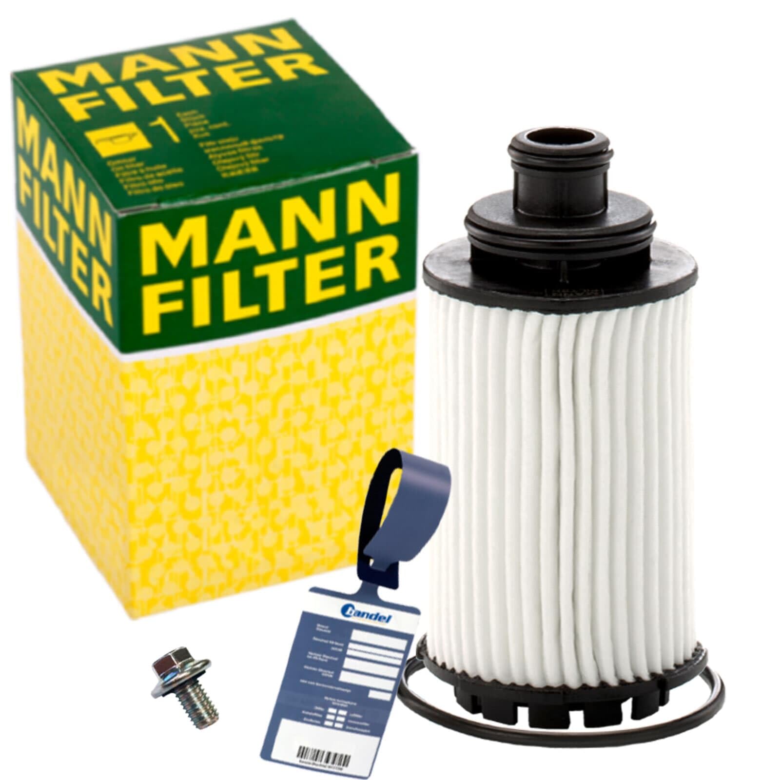 Mann Filter Ölwechselset | HU6023Z+49471176+MN1801 passend für Insignia A+B 2.0 Cdti 170-210 Ps