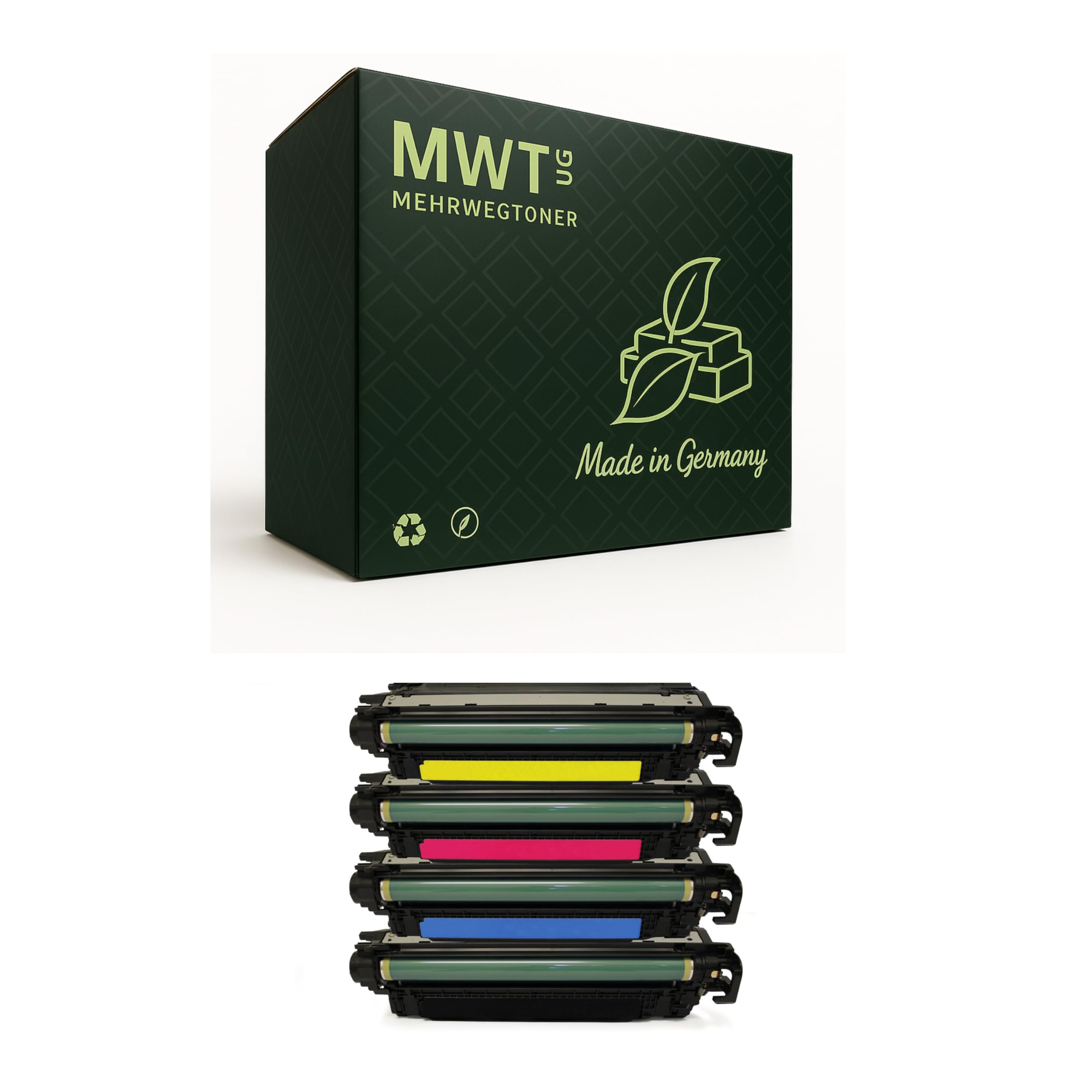 Mehrwegtoner Toner 8X Cartucho de tóner compatible para Canon I-Sensys LBP7750cdn sustituye a 723 2641B02-2645B002