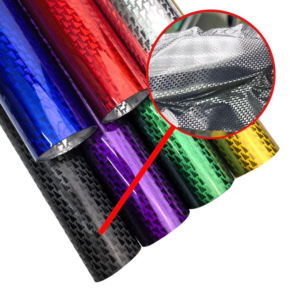 Vinilo Coche 50cm * 600cm Super brillante negro dorado 5d fibra de carbono película de revestimiento de vinilo expulsión de aire DIY revestimiento for coche vinilo pegatinas automotrices calcomanías V