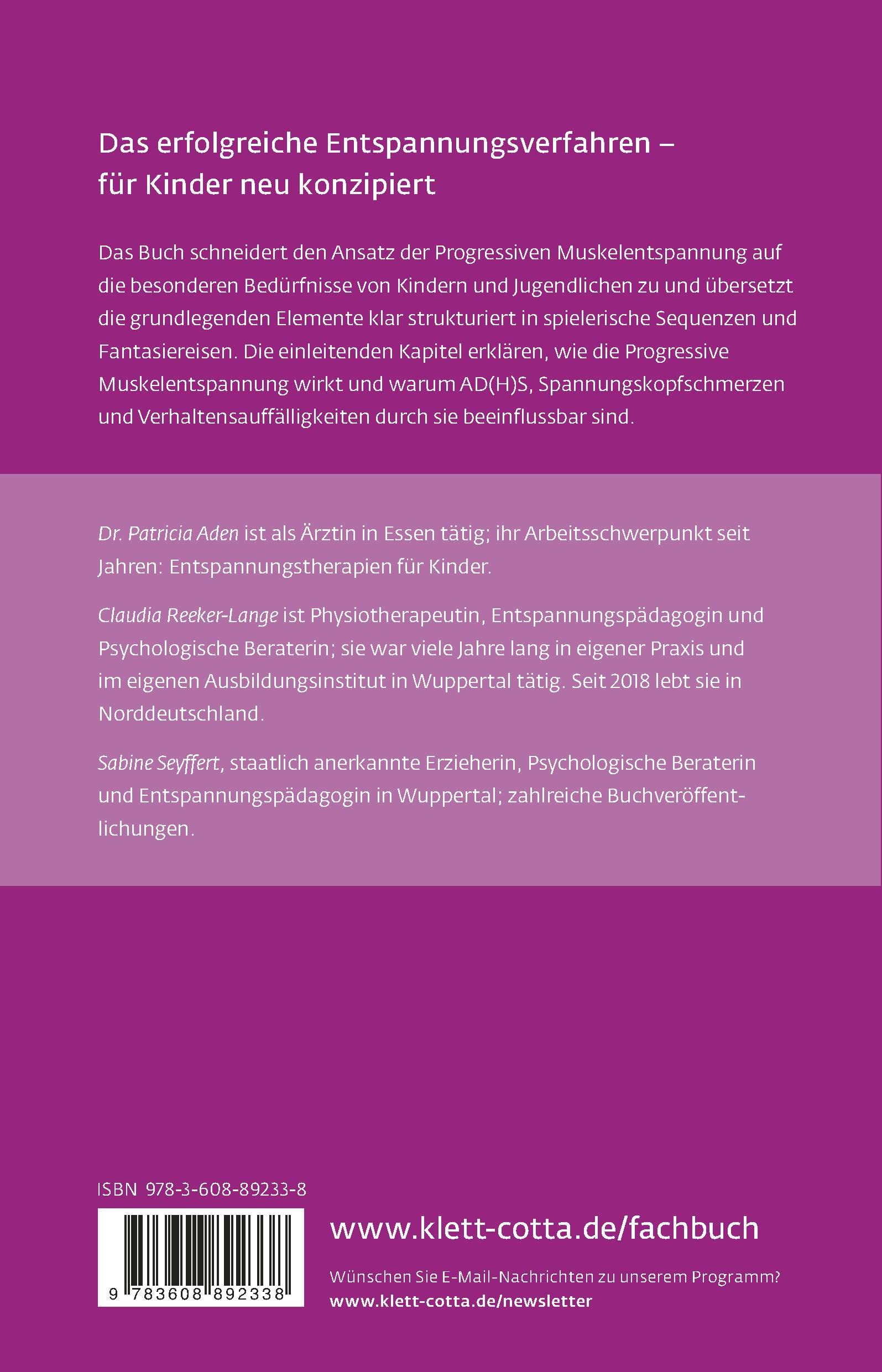 Handbuch der Progressiven Muskelentspannung für Kinder (Leben Lernen, Bd. 232)