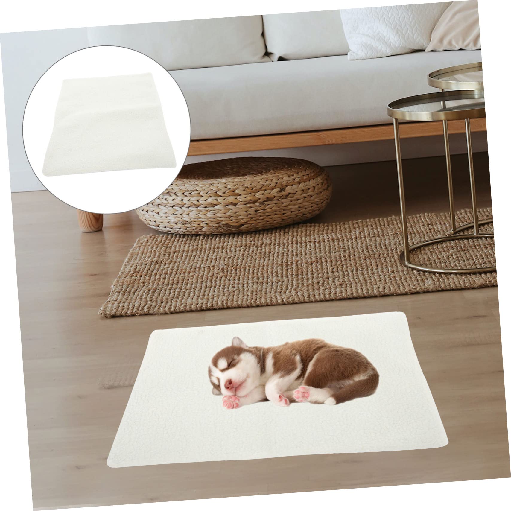 3St Selbstwärmende Katzen- und Hundedecke Selbstwärmendes Katzenbett im Freien Winterbett für Haustiere pet Heating pad Haustierheizmatte Selbstheizende Hundematte Hundeunterlage