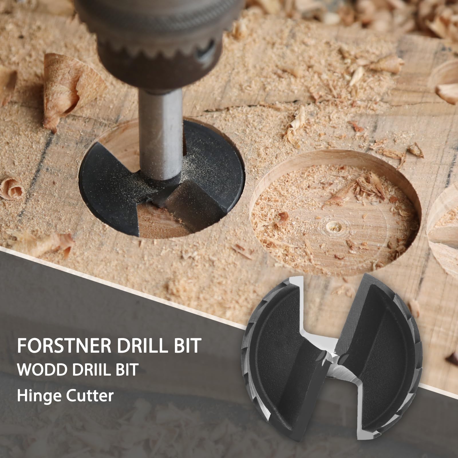 3" Forstner Drill Bit - Precision Woodworking -5 3" Forstner Drill Bit - Precision Woodworking -5