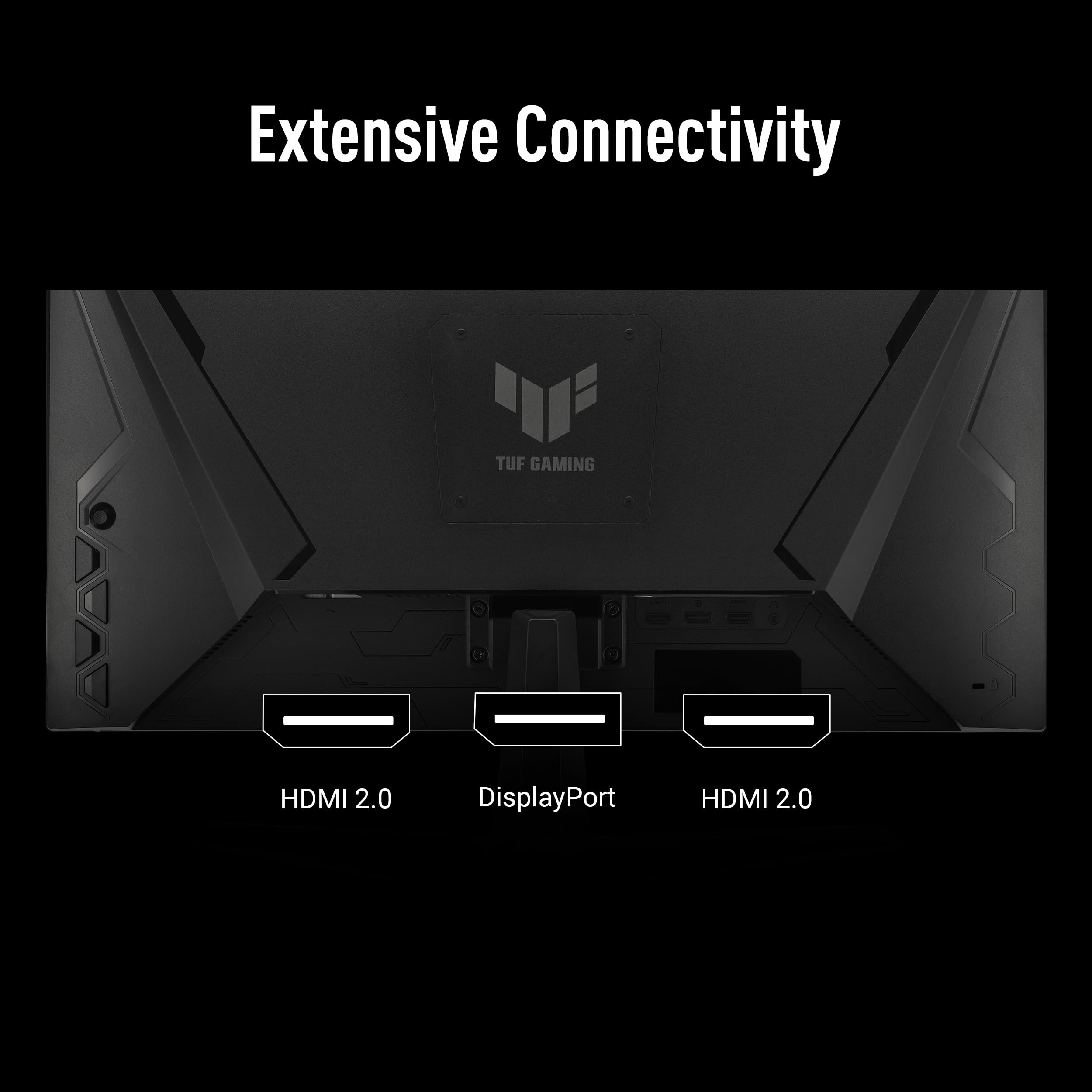 ASUS TUF Gaming VG259QM5A 24,5 IPS LED czarny monitor multimedialny (1920 x 1080-0,3 ms-2xHDMI-DisplayPort)