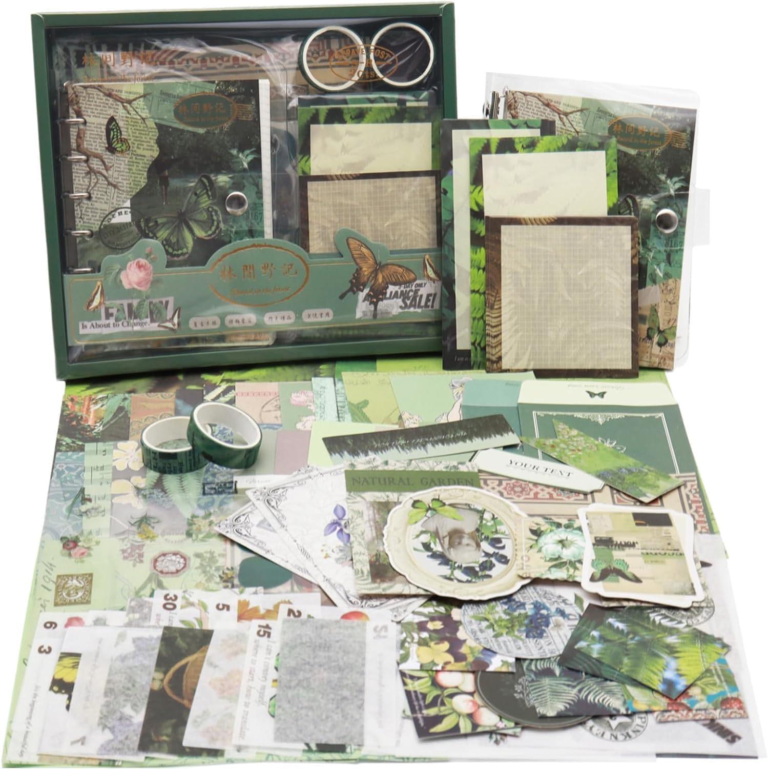 LANLOY 346pcs Journal Supplies Kit Vintage Scrapbook Stickers Art Journaling Bullet Junk Journal Planners DIY Decoration P... - Review, Price and Buying Guide