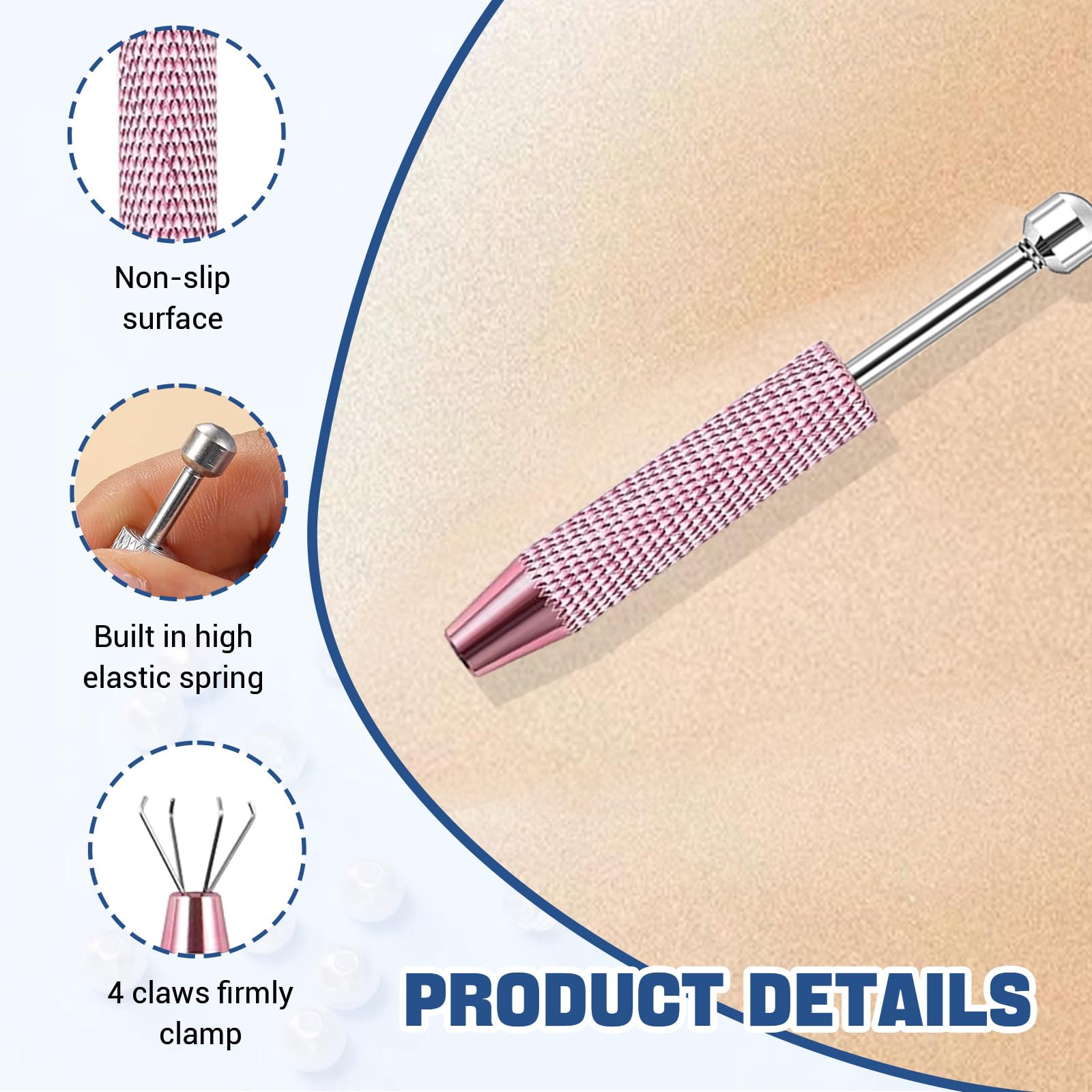 AstraGlam 6PCS Piercing Tool Kit, Piercing Ball Grabber and Opener Set - Image 3